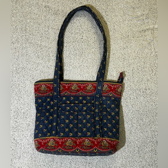 Vera Bradley Handbags - Vintage Vera Bradley Emily Tote Bag - Retired pattern
